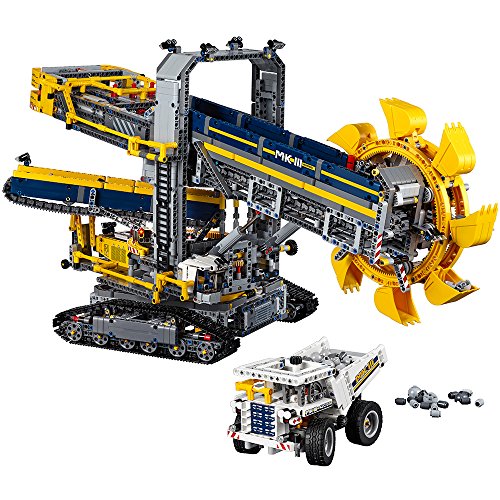 LEGO Technic Bucket Wheel Excavator 42055 Construction Toy Multicolor