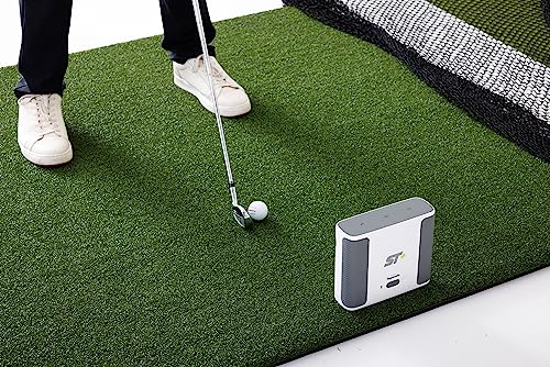 SkyTrak Golf Launch Monitor and Golf Simulator White Gray Black Green