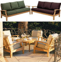WholesaleTeak Outdoor Fabric Cushions for Somer 6pc Sofa Set