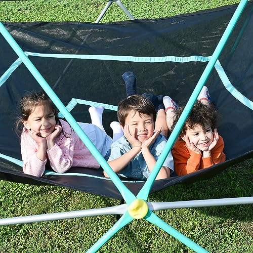 CUAUC 13ft Geometric Dome Climber Play Center Green