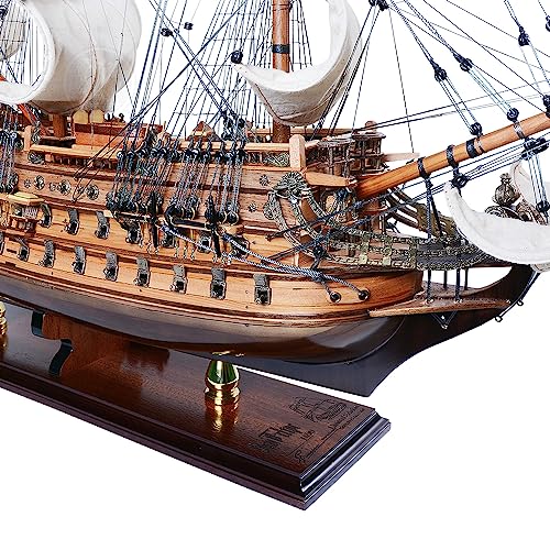 Old Modern Handicrafts San Felipe Limited Edition Model Ship Multi Color