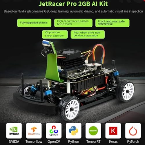 WSPEMLFP AI Racing Robot Car Jetson Nano 2GB