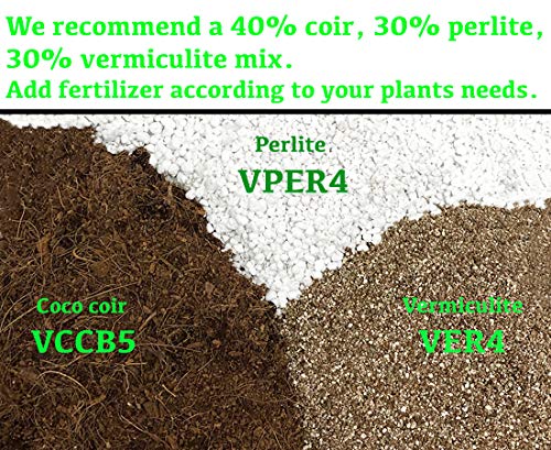 Viagrow Coconut Soilless Grow Media 11 lb 5KG Block