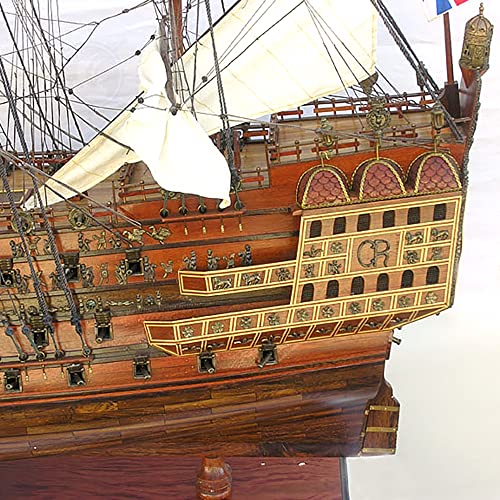 Old Modern Handicrafts HMS Sovereign of The Seas XL Model with Display Case Multicolor
