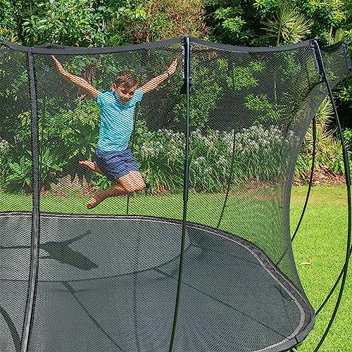 Springfree Large Square Trampoline 11ft x 11ft with FlexrHoop Bundle