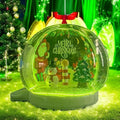 Alessia Cara Inflatable Snow Globe Christmas Decoration Transparent Bubble Tent 13 ft with Blower