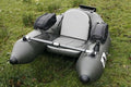 FOKAI Inflatable 0.7mm PVC Floating Fishing Wader Belly Boat Raft with Motor Board