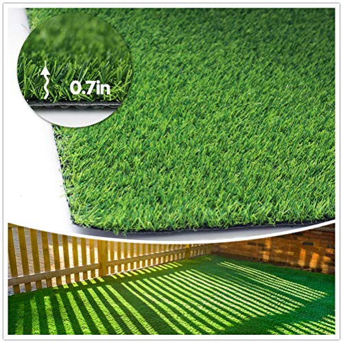 Conscience Trading Artificial Grass Synthetic Lawn 13FTx70FT Green