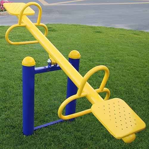 Generic Outdoor Fitness Double Seesaw Yellow/Green