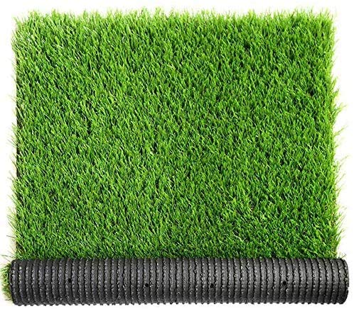 SV Household Decor Realistic Deluxe Artificial Grass Synthetic Turf Carpet Green 13 FT x 82 FT