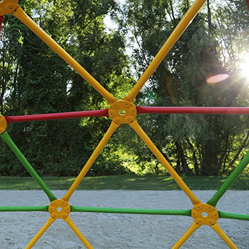 Skywalker Sports ActivPlay Geo Dome Climber with Swing Set Multi-Color