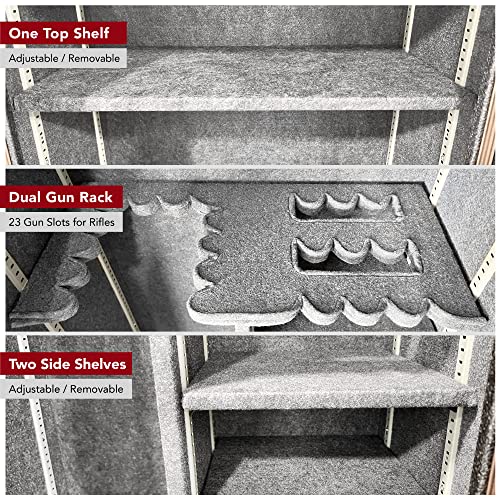 Stealth EGS23 Gun Safe 30 Minute Fire Protection CA DOJ Approved Black