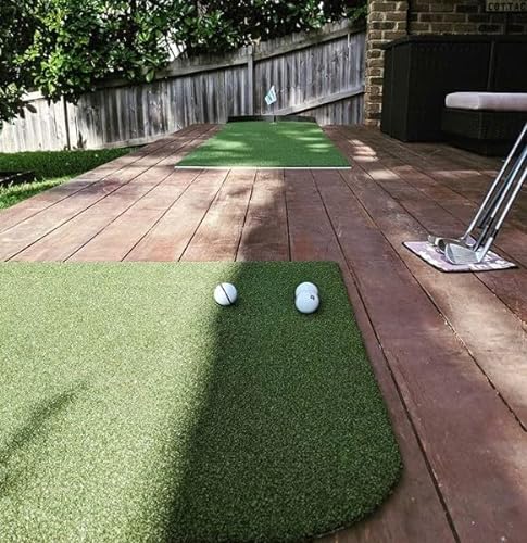 Big Moss Golf Commander V2 Indoor/Outdoor Practice Putting Chipping Green with 1 Cup Green