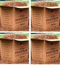 USA PINESTRAW Premium Pine Needle Mulch 300 Sqft Set