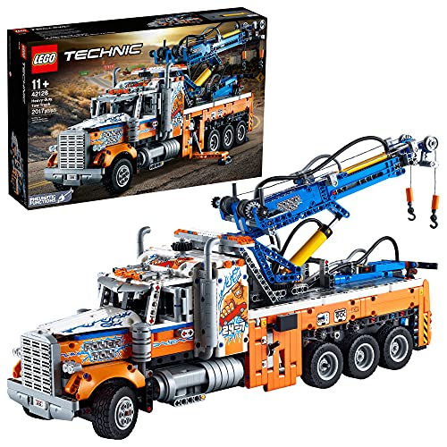 LEGO Technic Heavy-Duty Tow Truck 42128 Building Set Agile Blue