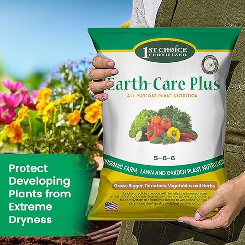 1ST CHOICE FERTILIZER Earth-Care Plus 5-6-6 Organic Fast Acting Fertilizer 1728lb