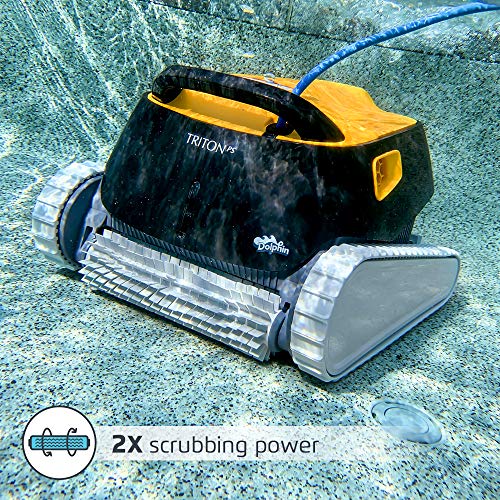 Dolphin Triton PS Robotic Pool Cleaner Orange/Black