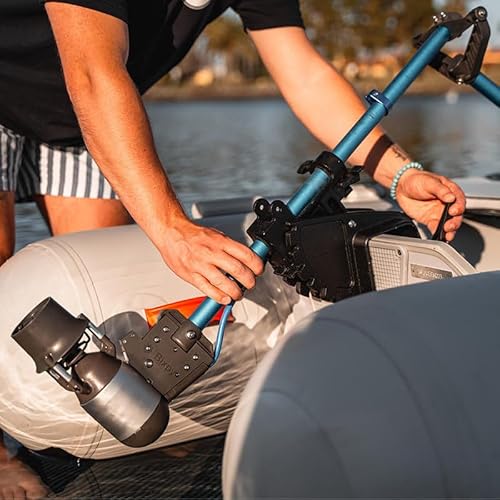 Bixpy K-1 Outboard Kit Electric Marine Trolling Motor with 378 Wh Battery