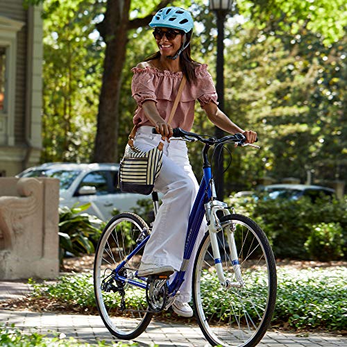 ROYCE UNION RMY 700c Womens 21-Speed Hybrid Comfort Bike 17" Aluminum Frame Pearl Blue