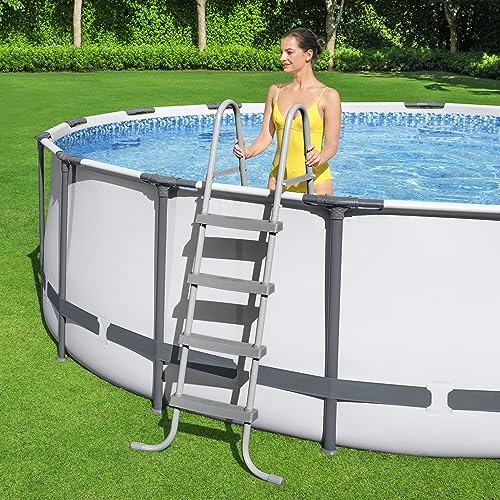 Bestway Steel Pro MAX 16ft Round Above Ground Pool Set Silver