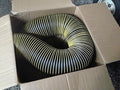 ZentOy 12 Inch Flexible Leaf Vacuum Hose 12 Feet UV-Resistant Black