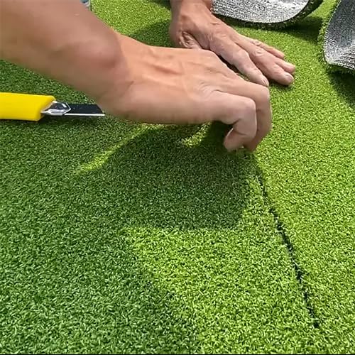 Ottomanson Artificial Turf Golf Hitting Mat Green