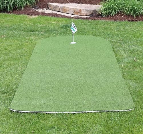 Big Moss Golf Commander V2 Indoor/Outdoor Practice Putting Chipping Green with 1 Cup Green