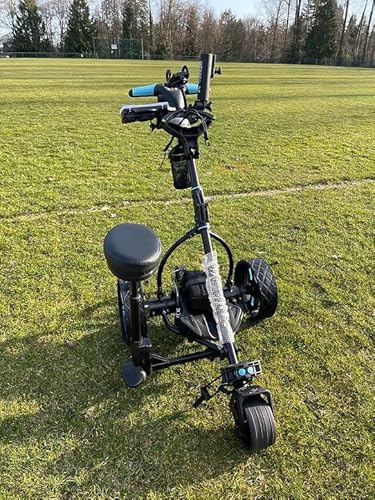 Insanity Golf Electric Golf Trolley with Remote & Slope Control Black/Blue