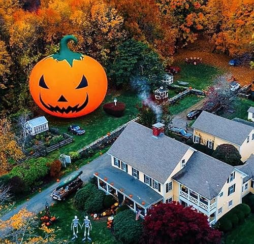 OZIS Giant 20Ft Premium Halloween Inflatable Pumpkin Decoration Orange