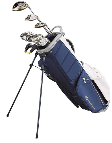 TaylorMade Golf Kalea Gold Women's Complete Set with Stand Bag Right-Handed Gold